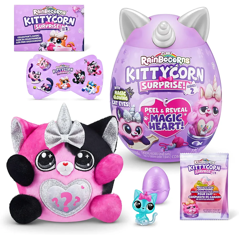 Zuru Rainbocorns Kittycorn Surprise Mozie Kaliko Katze