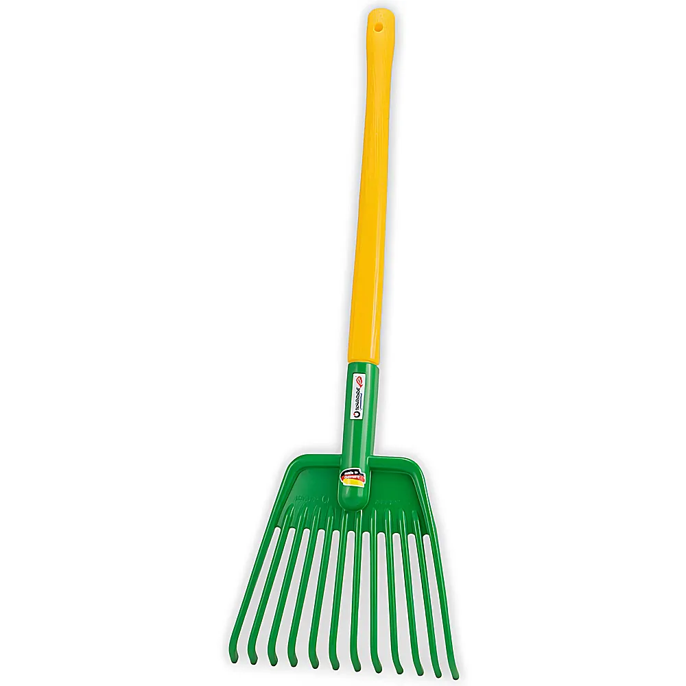 spielstabil Laubrechen Gr�n/Gelb - 66 cm | Garten