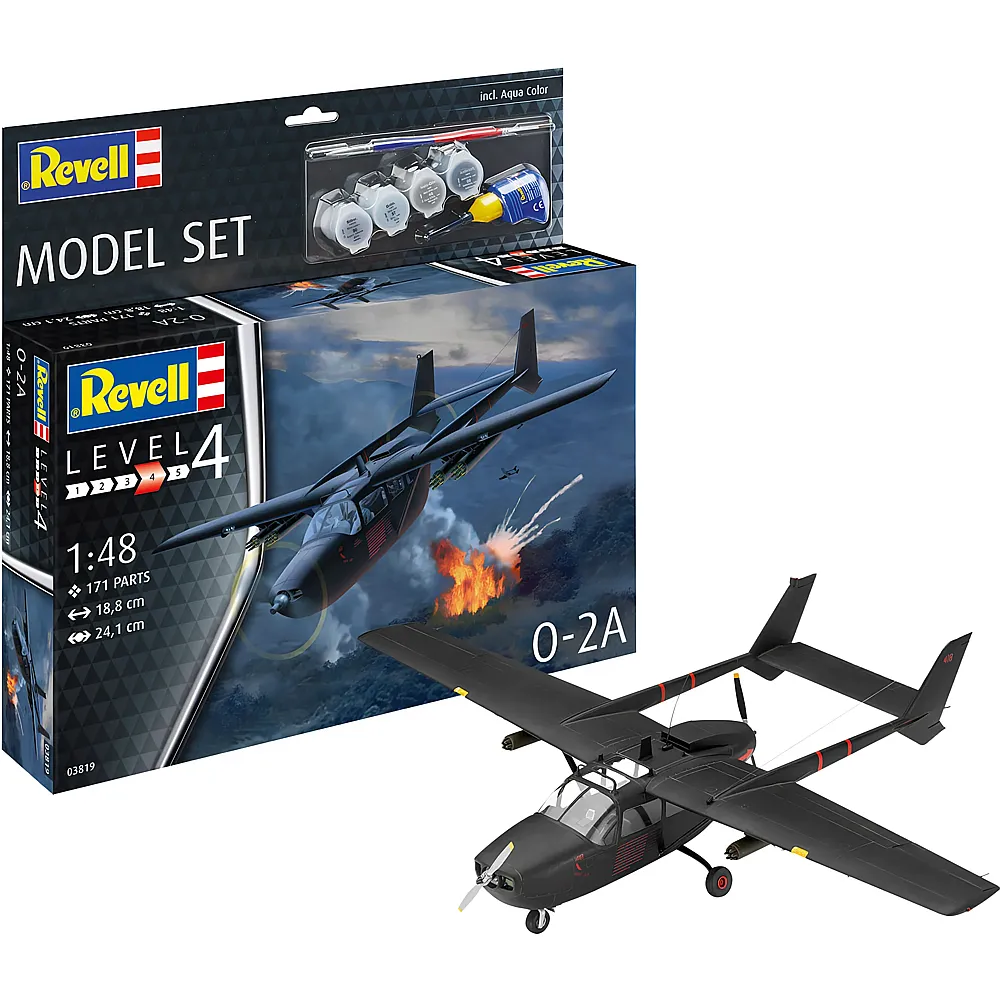 Revell Level 4 Model Set O-2A Skymaster