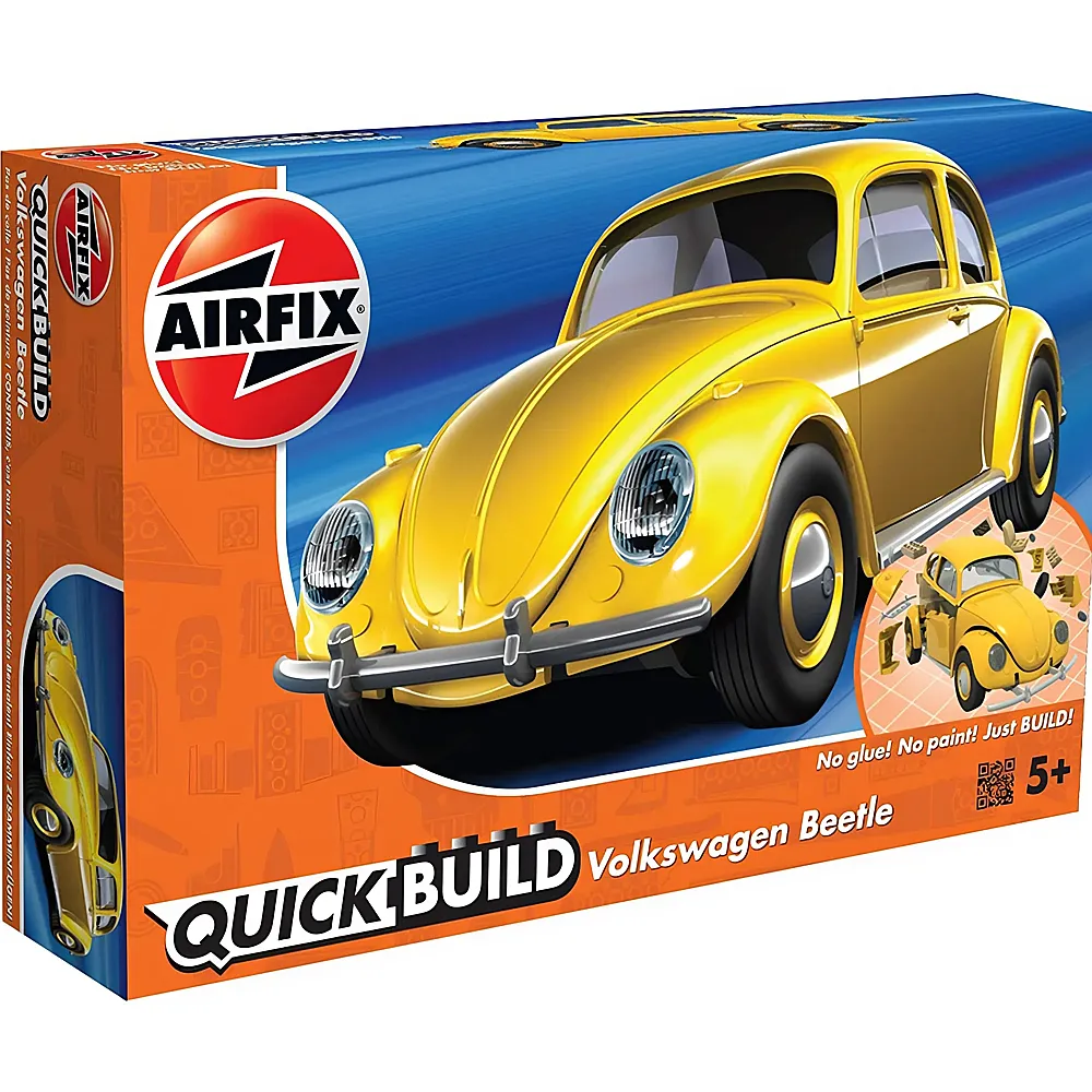Airfix Quickbuild VW Beetle Gelb 36Teile
