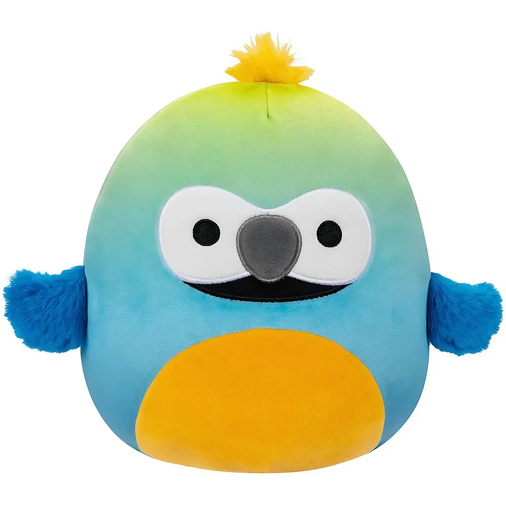 Squishmallows Pl�sch Baptise der Blau-Gelbe Ara - 19 cm