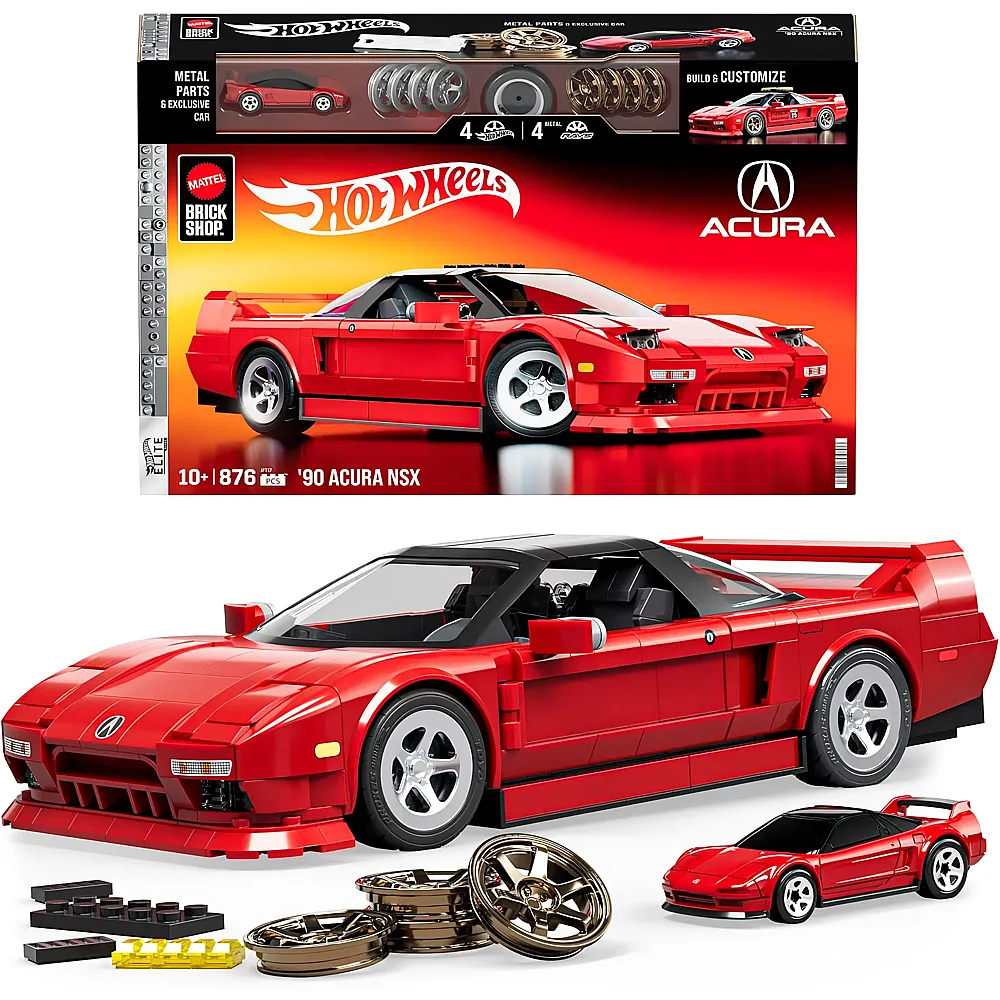 Mattel Brick Shop Elite Serie Acura - 876 Teile