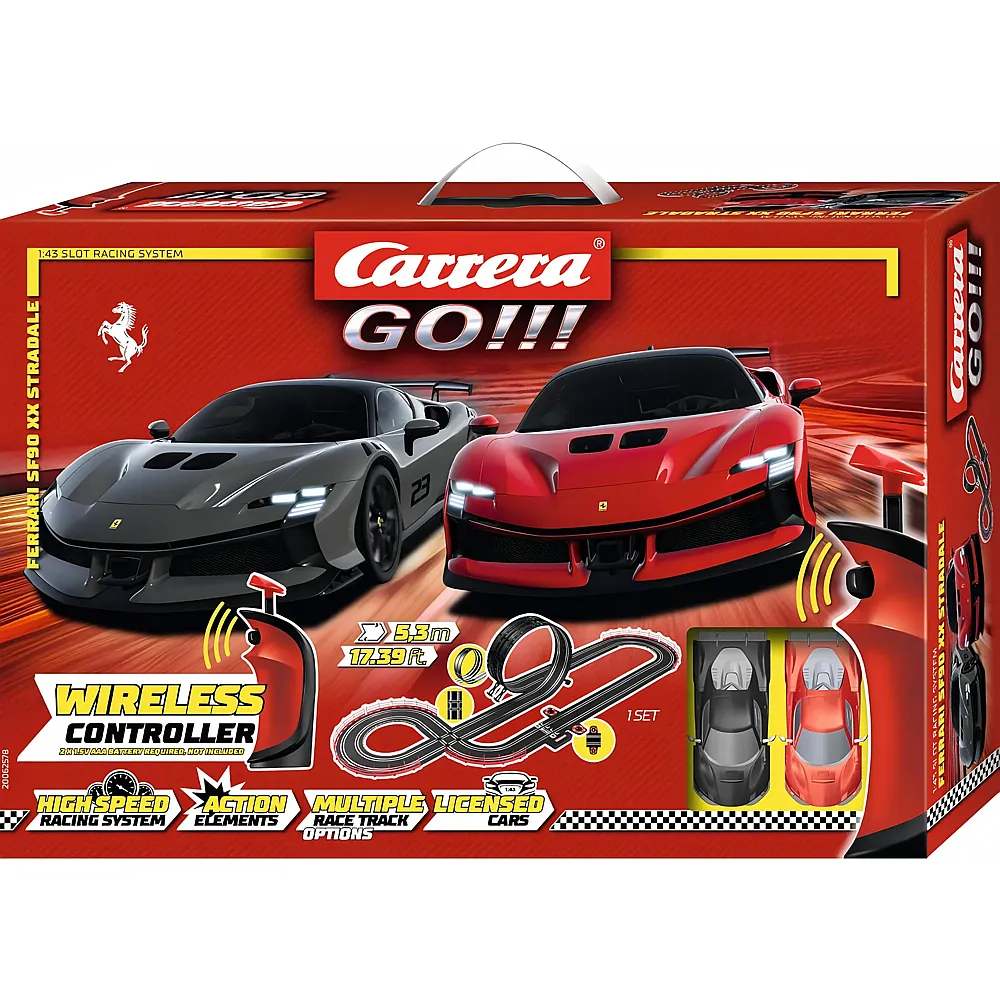 Carrera Go Ferrari Supercar Power Wireless