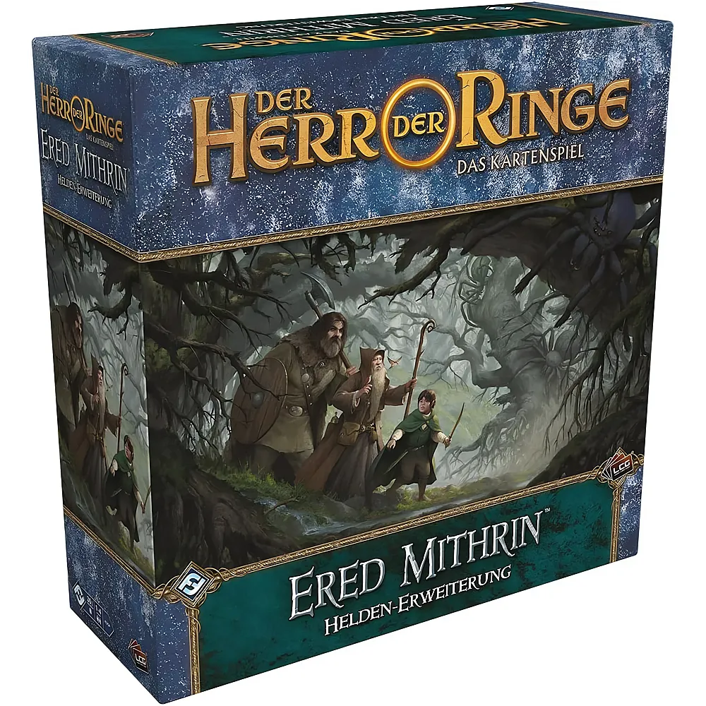 Fantasy Flight Games Der Herr der Ringe LCG  Ered Mithrin, Helden-Erweiterung DE