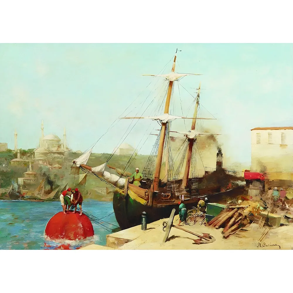 Gold Puzzle Alberto Pasini By the Golden Horn - 1000 Teile - Puzzle 1000 Teile