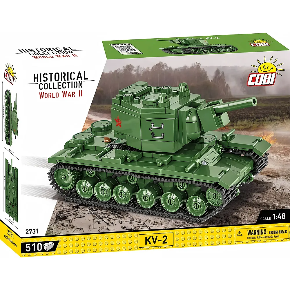 Historical Collection Panzer KV-2 COBI-2731