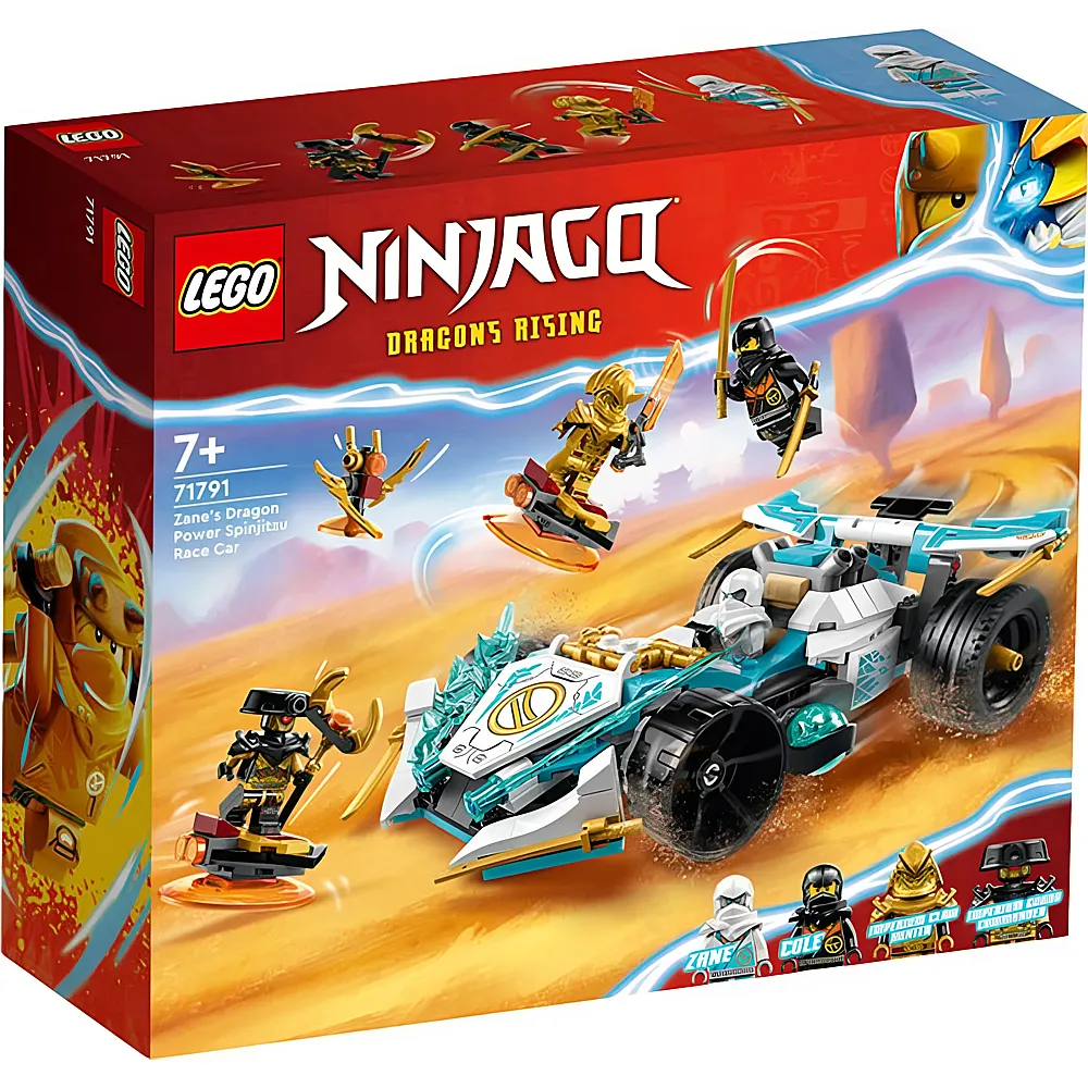 LEGO Ninjago Zanes Drachenpower-Spinjitzu-Rennwagen 71791