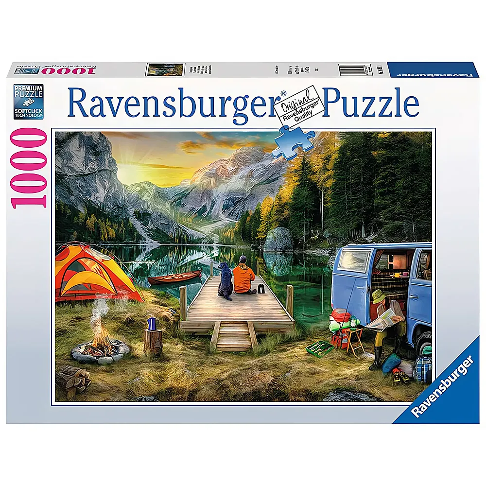 Ravensburger Puzzle Campingurlaub 1000Teile