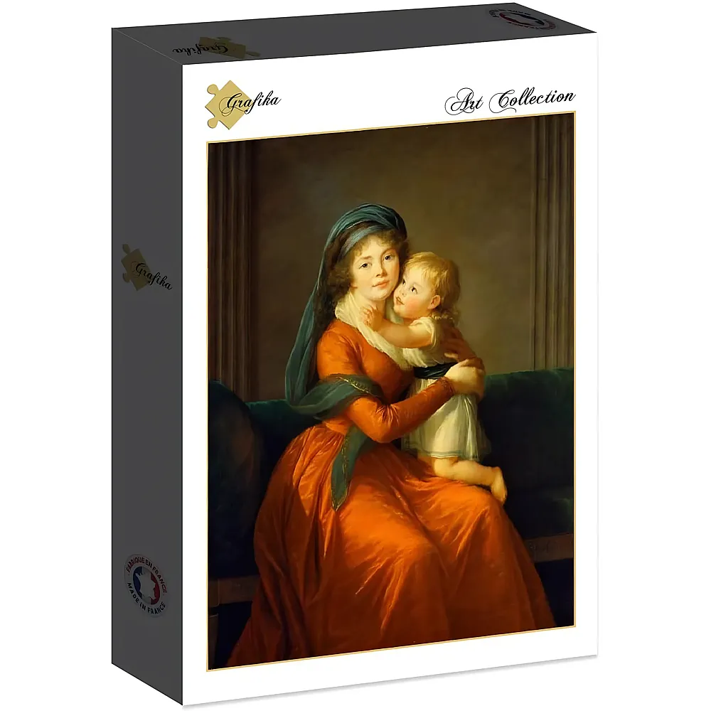 Grafika Puzzle Art Collection Louise-�lisabeth Vigee le Brun Princess Alexandra Golitsyna and her son Piotr, 1794 - 2000 Teile