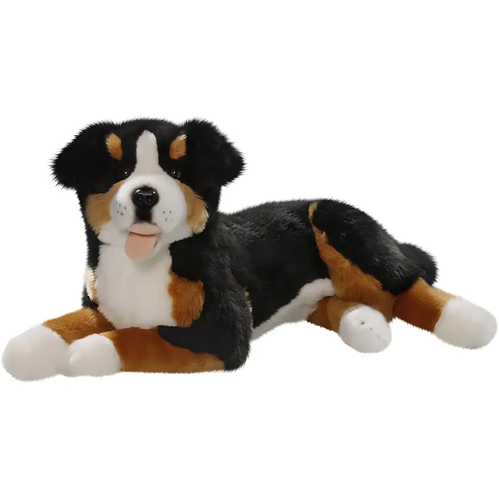 Carl Dick Berner Sennenhund liegend - 42 cm - Hunde Pl�sch
