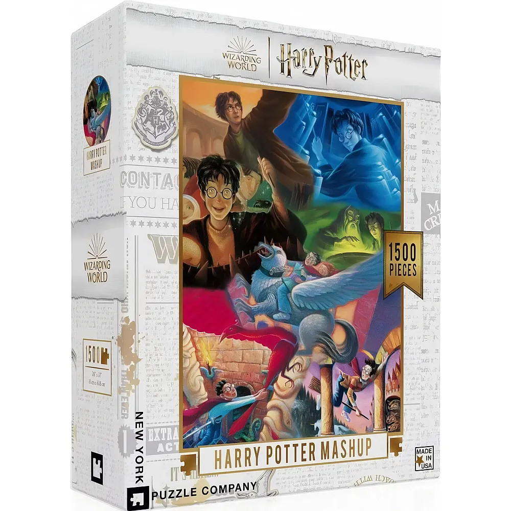 New York Puzzle Company Harry Potter - Mashup 1500Teile