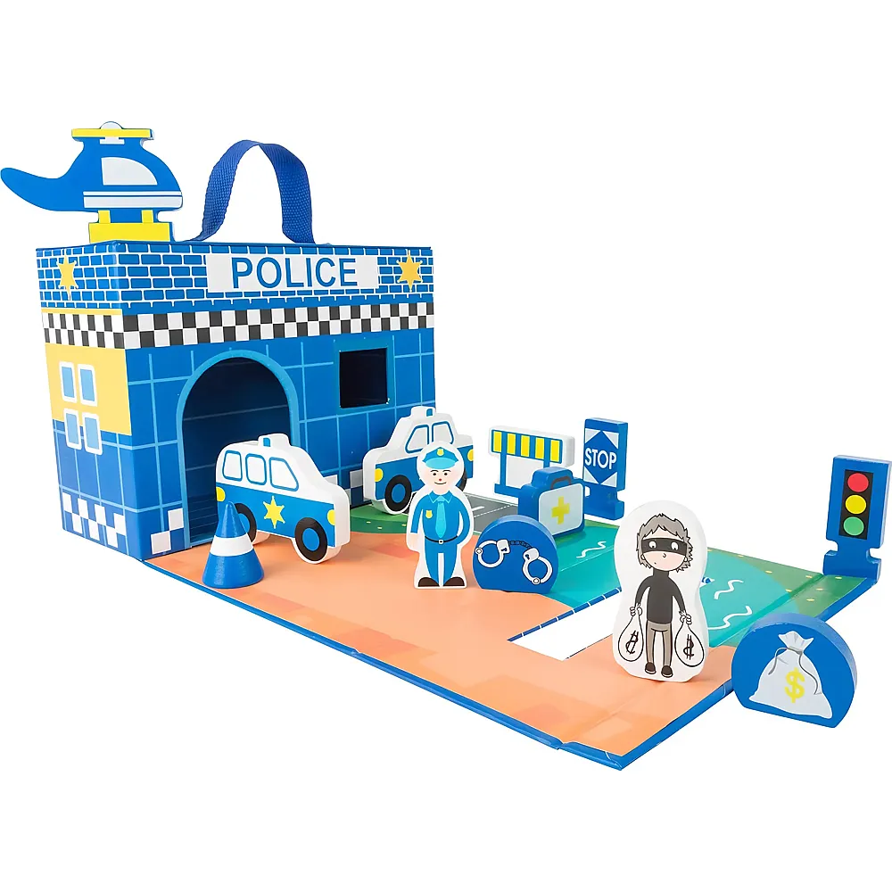 small foot Spielkoffer Polizeiwache