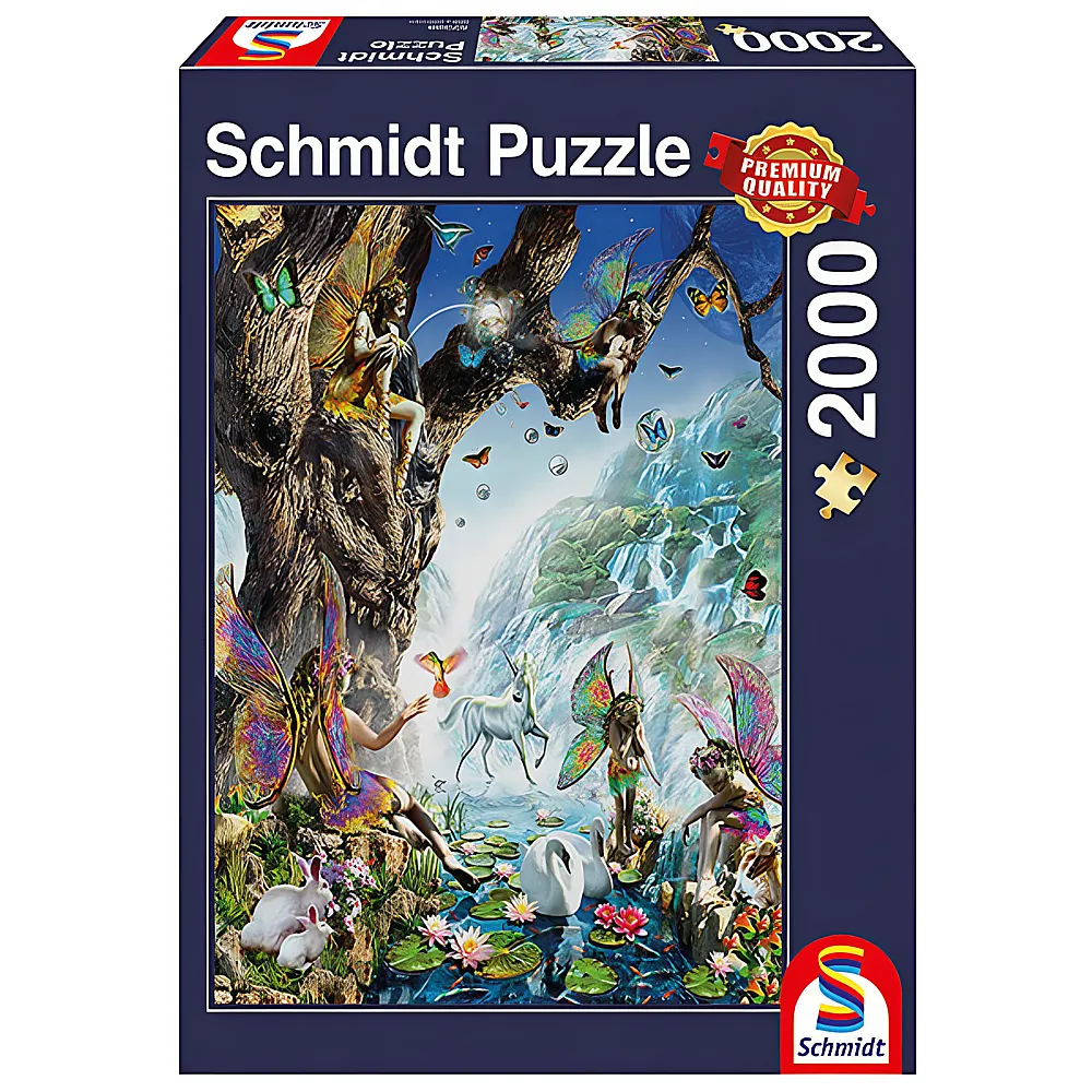 Schmidt Puzzle Im Tal der Wasserfeen 2000Teile