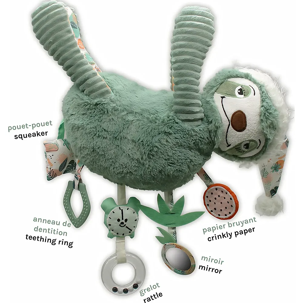 Les D�glingos Activity Plush Chillos The Sloth