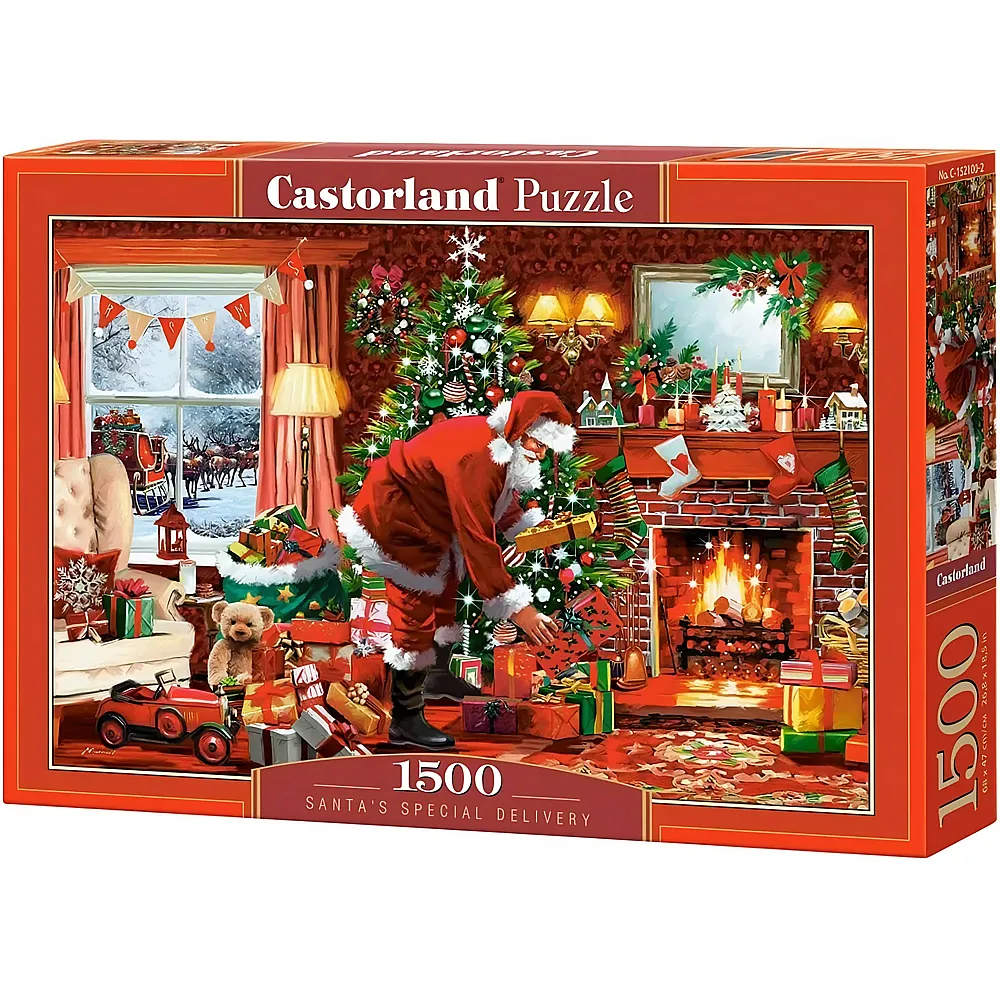 Castorland Puzzle Santa's Special Delivery 1500Teile