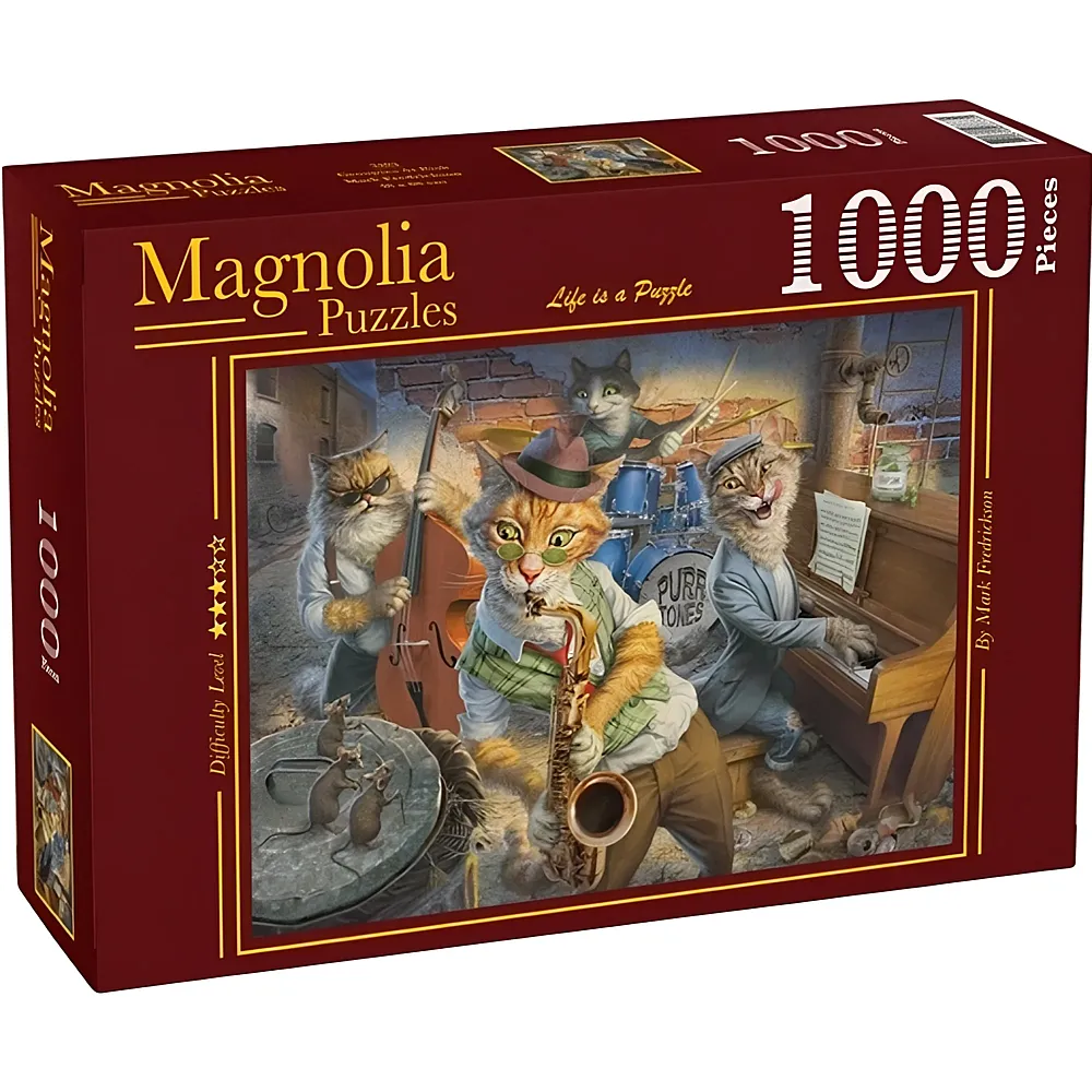 Magnolia Puzzle Mark Fredrickson Groupies at Risk 1000Teile