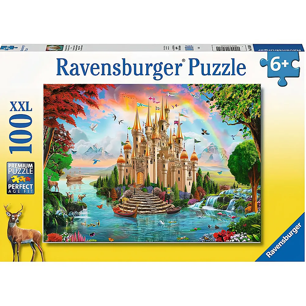 Ravensburger Puzzle Mrchenhaftes Schloss 100XXL