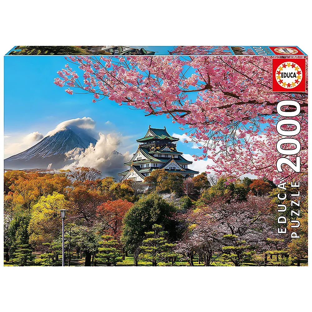 Educa Puzzle Burg Osaka 2000Teile | Puzzle 2000 Teile