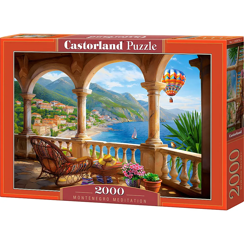 Castorland Puzzle Montenegro Meditation - 2000 Teile