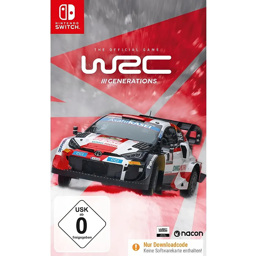 Nacon WRC Generations NSW Code in a Box D