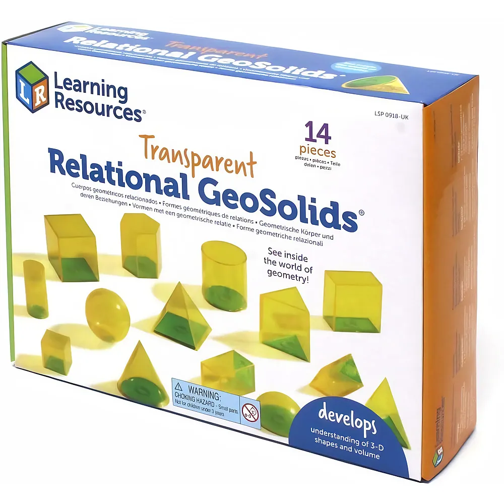 Learning Resources Relational GeoSolids  Beziehungen geometrischer K�rper, Mathematik-Unterrichtsmaterial zur Besch�ftigung mit
