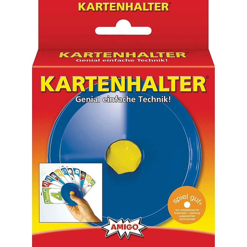 Amigo Kartenhalter Blau | Kartenspiele
