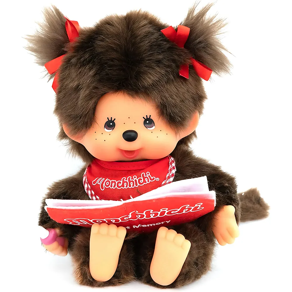 Monchhichi M�dchen mit Fotoalbum - 20 cm