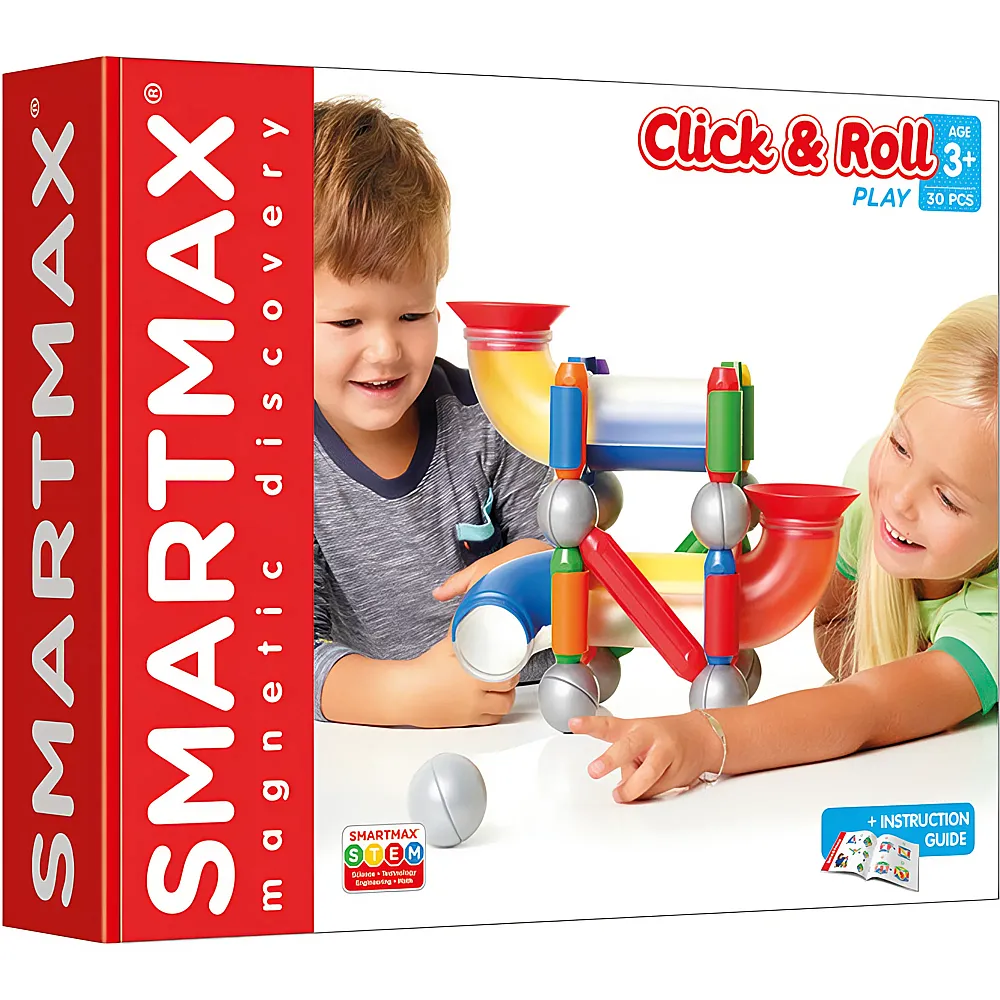 SmartMax Ball Runs Click & Roll 30Teile