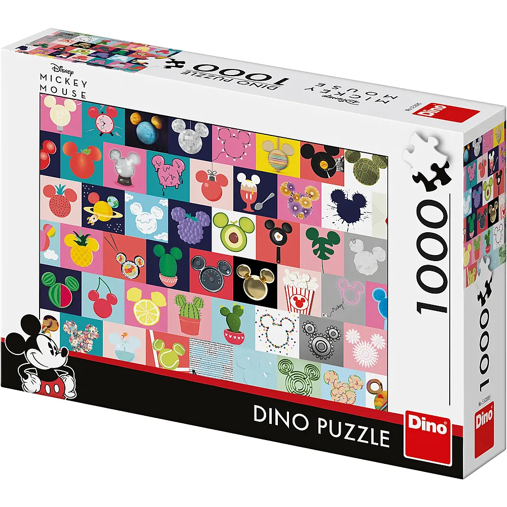 Dino Puzzle Mickey Ears 1000Teile