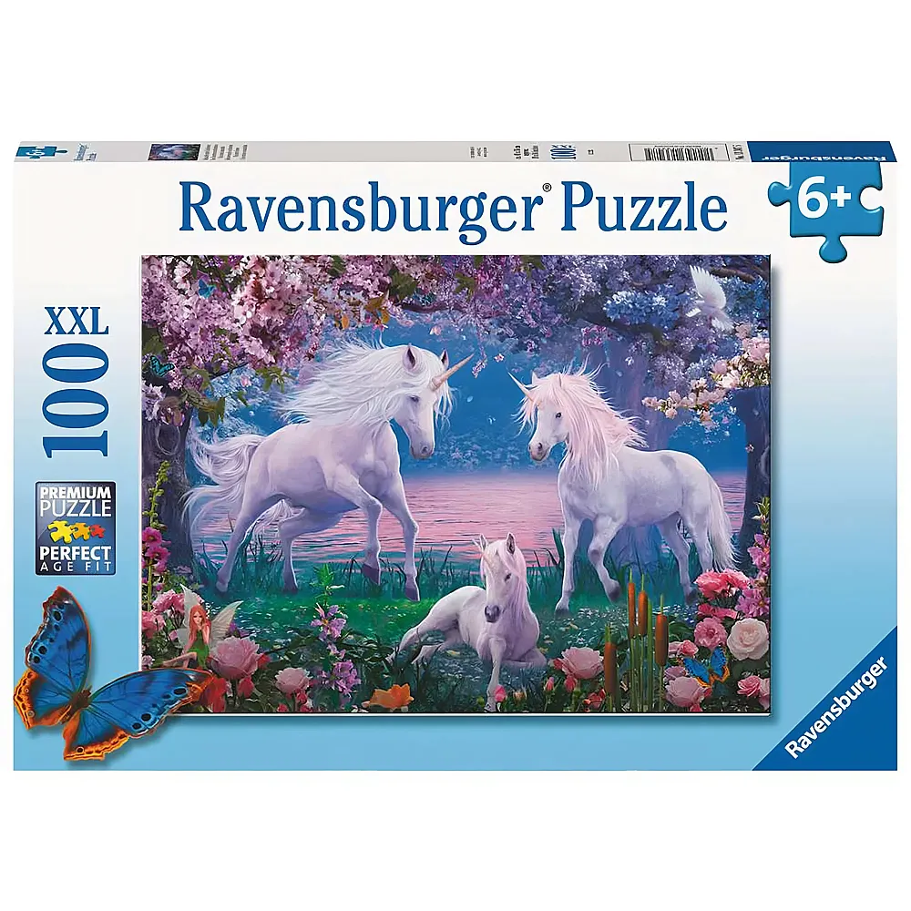 Ravensburger Puzzle Bezaubernde Einhrner 100XXL