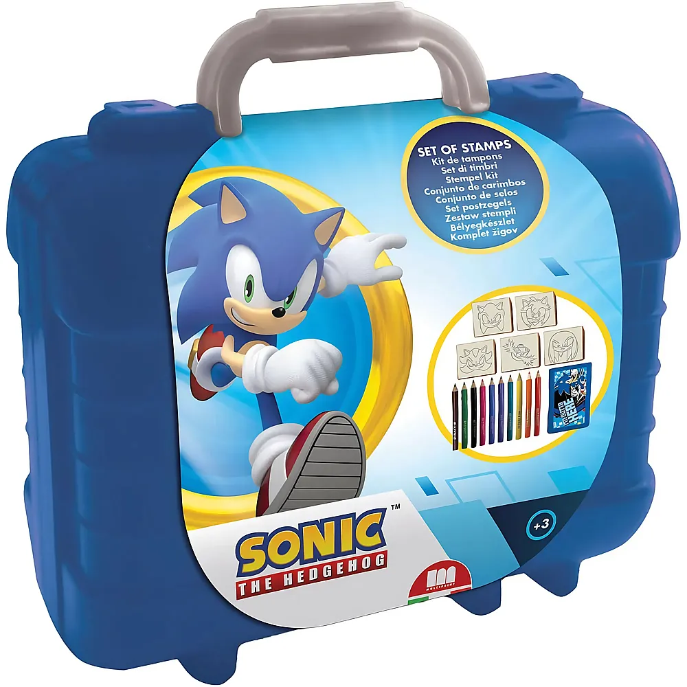 Multiprint Sonic Travel Stamps and Color Case