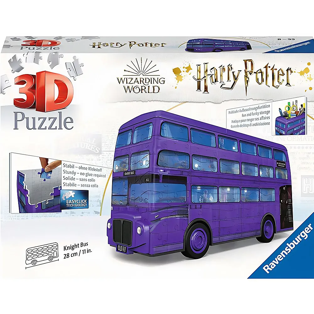 Ravensburger Puzzle Knight Bus Harry Potter