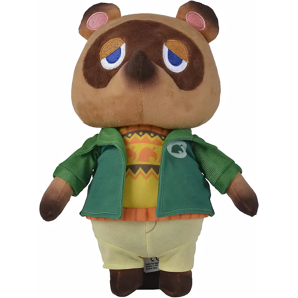 Simba Pl�sch Animal Crossing Tom Nook Winter - 25 cm
