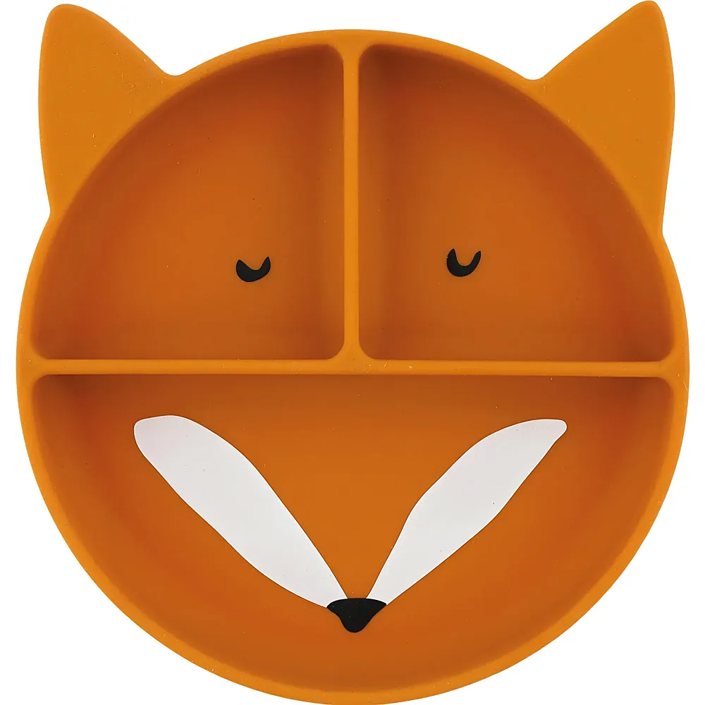 Trixie Kinderteller mit Saugnapf Fuchs