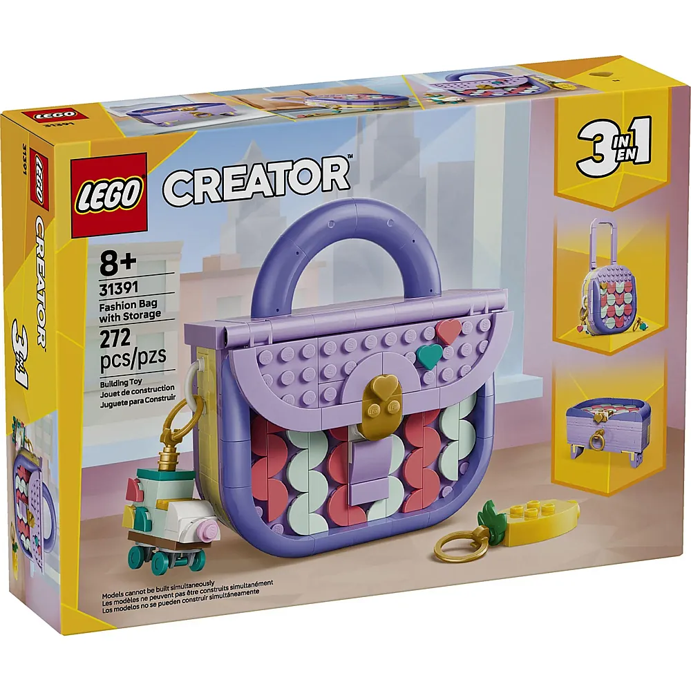 LEGO Creator Modische Tasche mit Staufach 31391