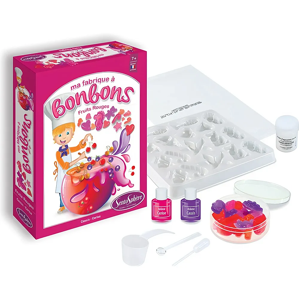 Sentosphere Mini Fabrique A Bonbons Fruits Rouges FR