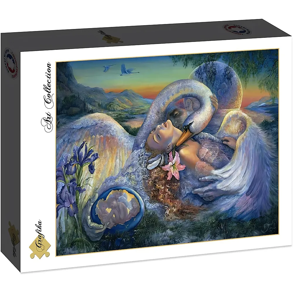Grafika Puzzle Art Collection Jos�phine Wall Leda and the Swan - 2000 Teile