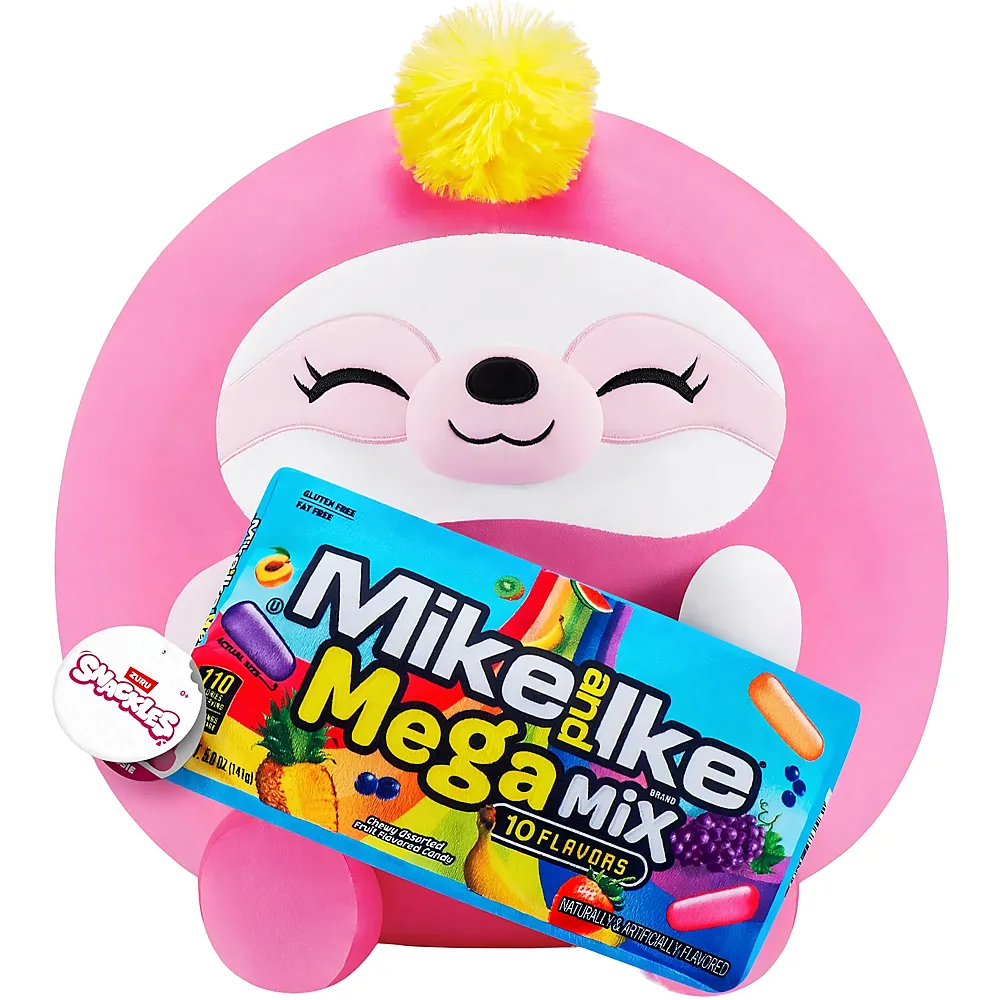 Zuru Snackles Sloth Mike & Ike 35cm