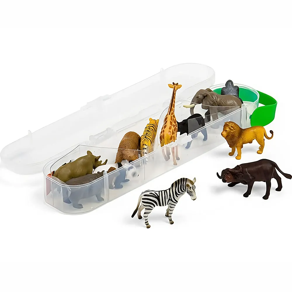 CollectA Wild Life Africa Box mit Mini Wildtieren