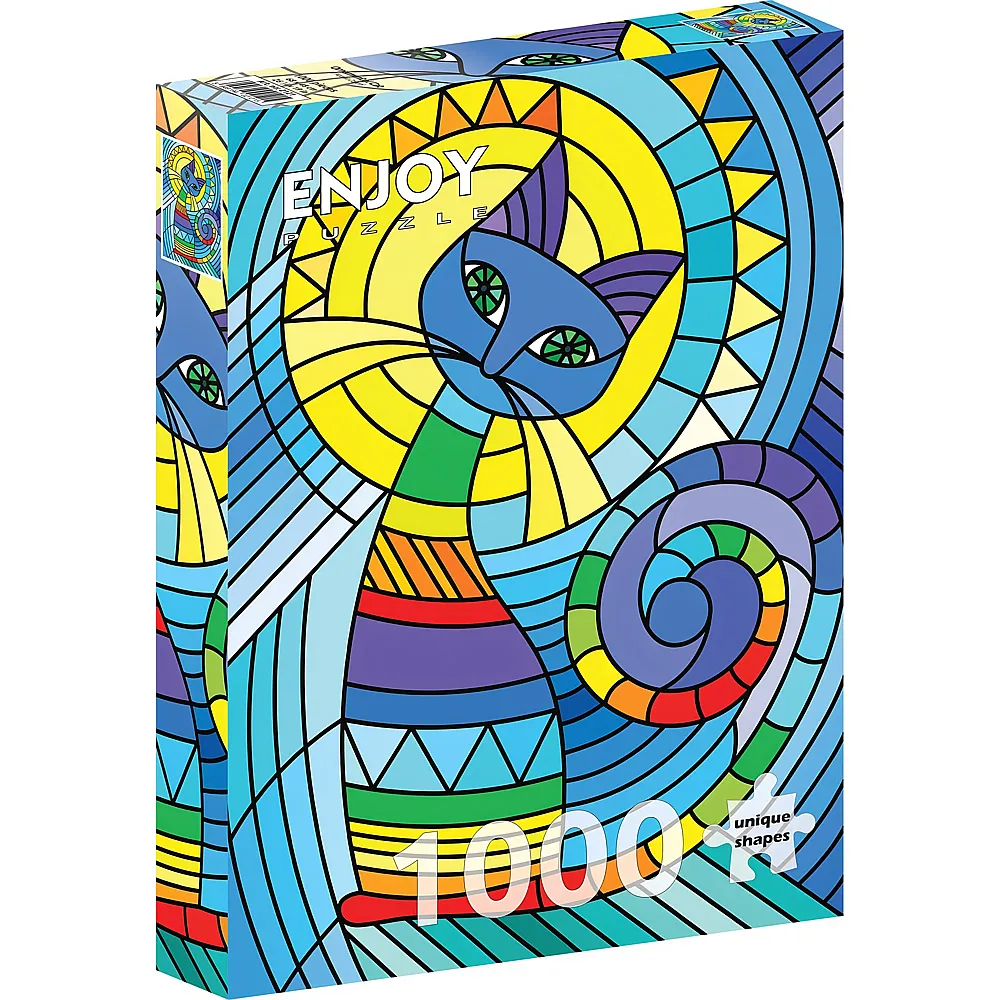 Enjoy Puzzle Ornamental Cat - 1000 Teile
