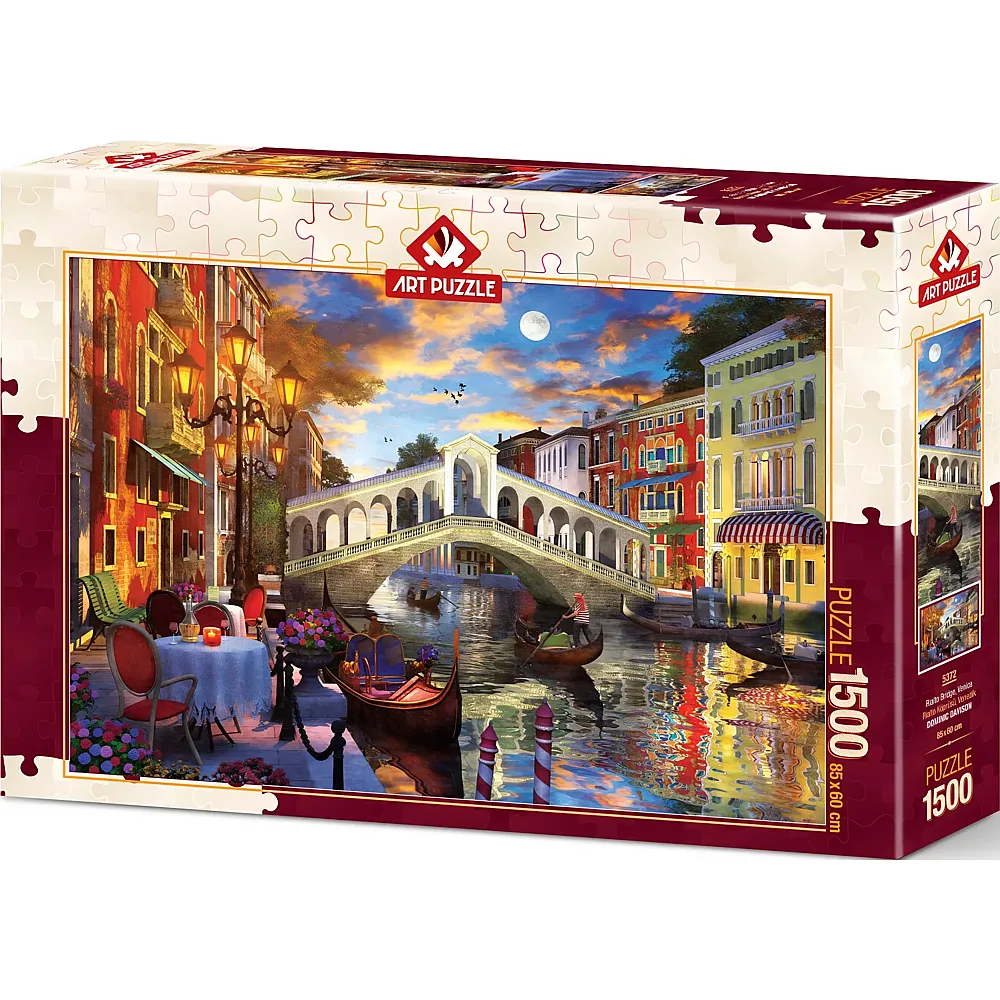 Art Puzzle Rialtobr�cke, Venedig - 1500 Teile
