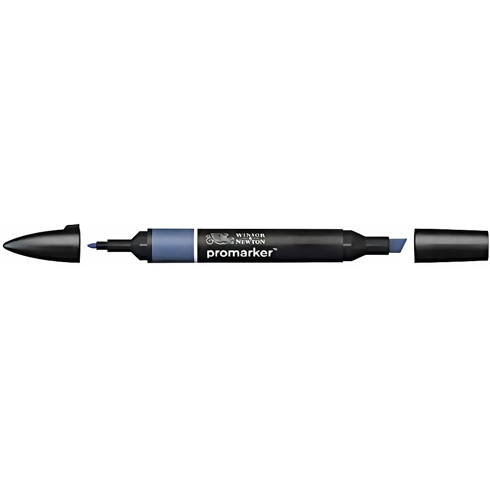 meinspielzeug - Winsor & Newton Promarker mit 2 Spitzen Mitternachtsblau | Farbe & Kreide