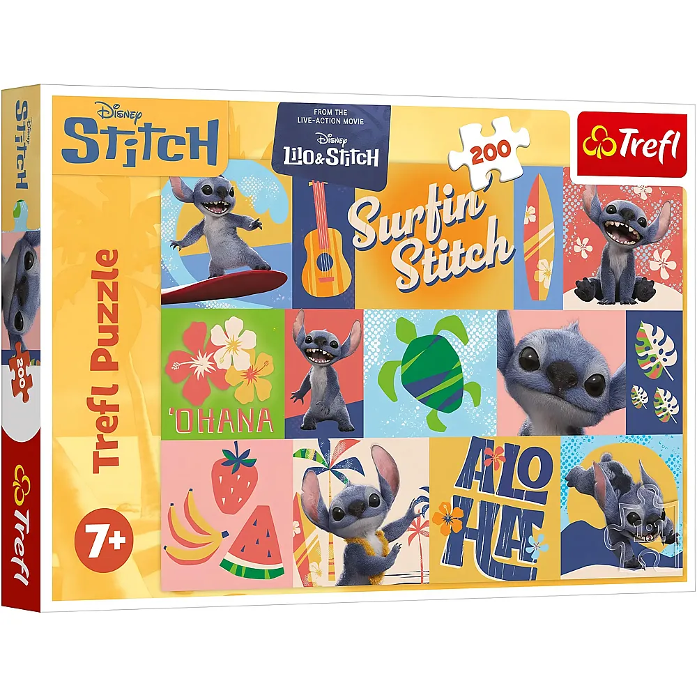 Trefl Puzzle Lilo & Stitch Hawaiian Adventures - Der Film 200Teile