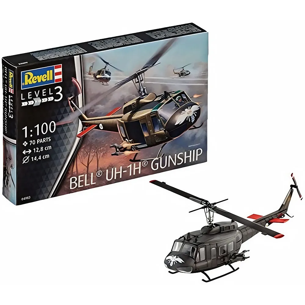 Revell Bell UH-1H Gunship