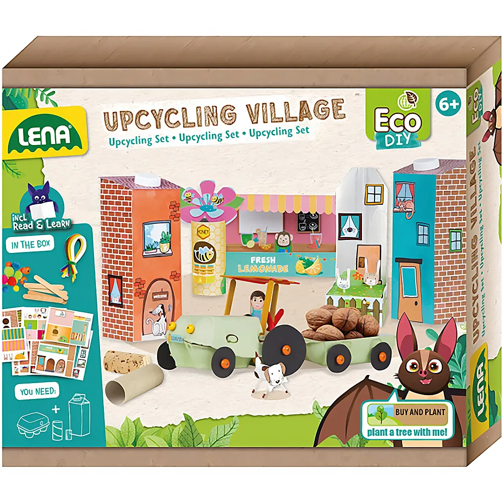 LENA Eco Upcycling Villag | Bastelsets