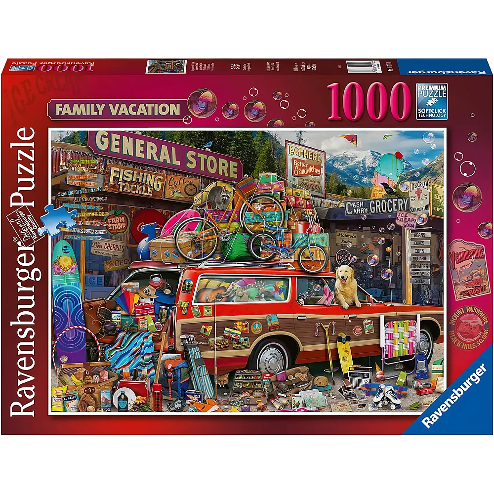 Ravensburger Puzzle Familienurlaub - 1000 Teile