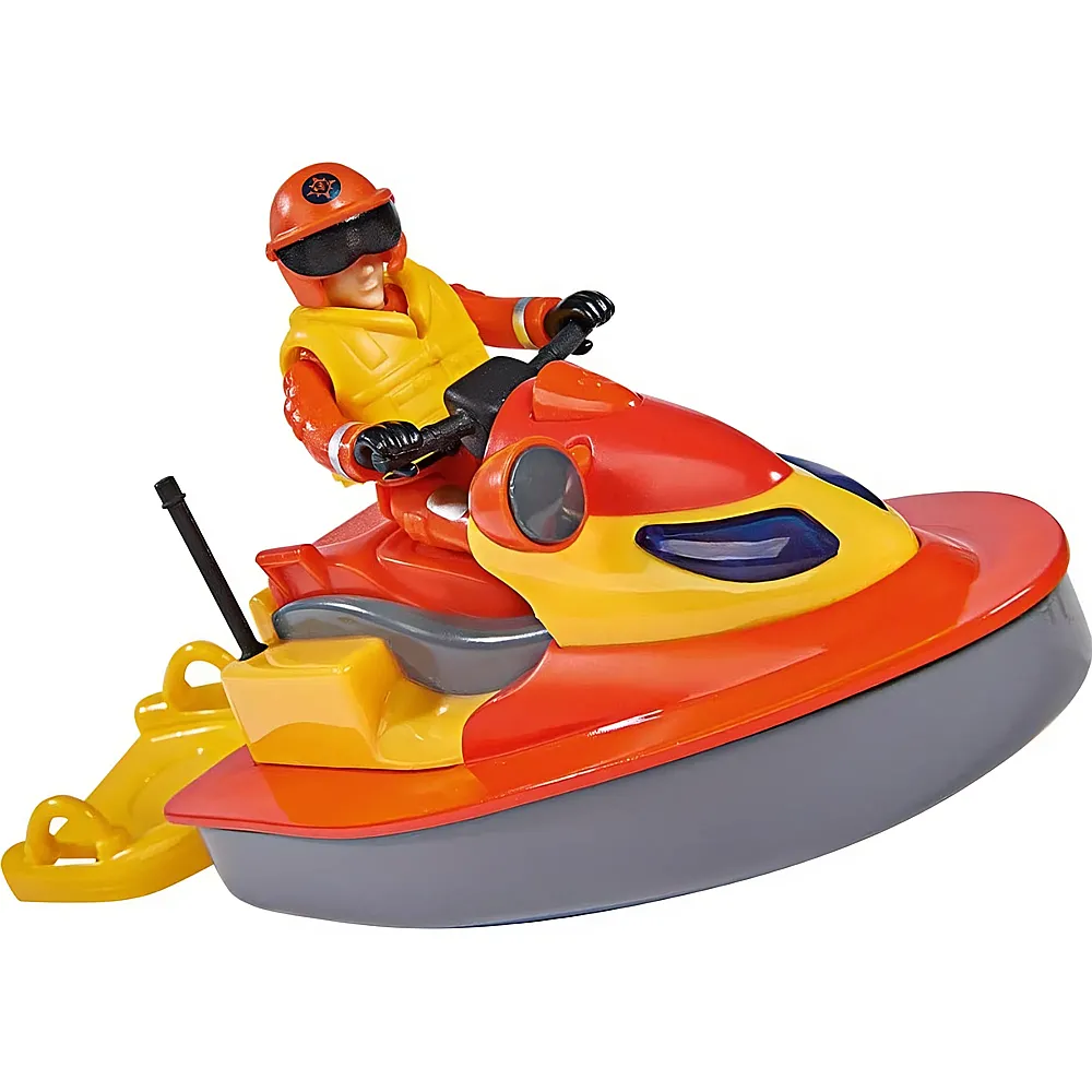 Simba Feuerwehrmann Sam Juno, Jet Ski mit Figur