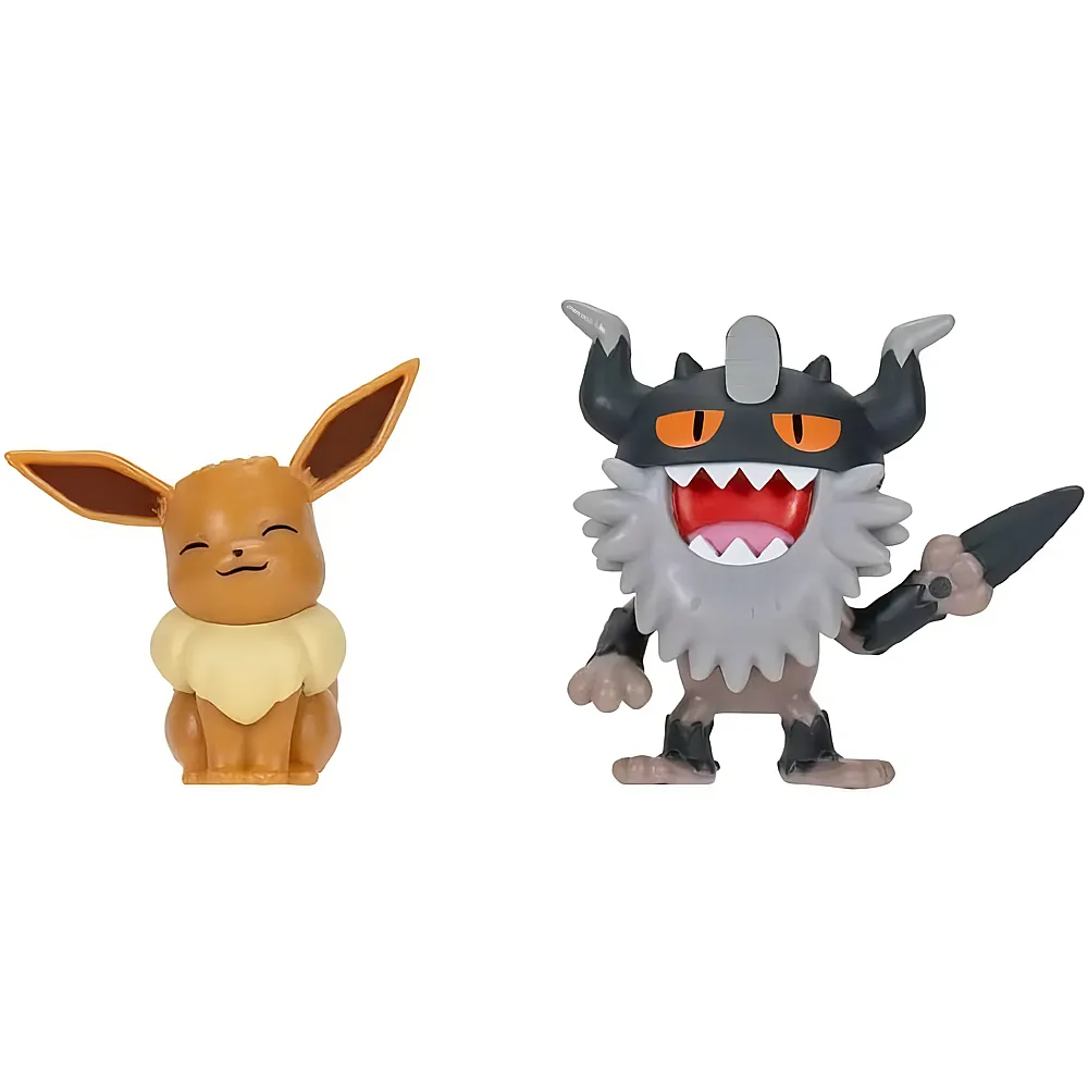 Jazwares Pok�mon Battle Figure Pack - Mauzinger & Evoli