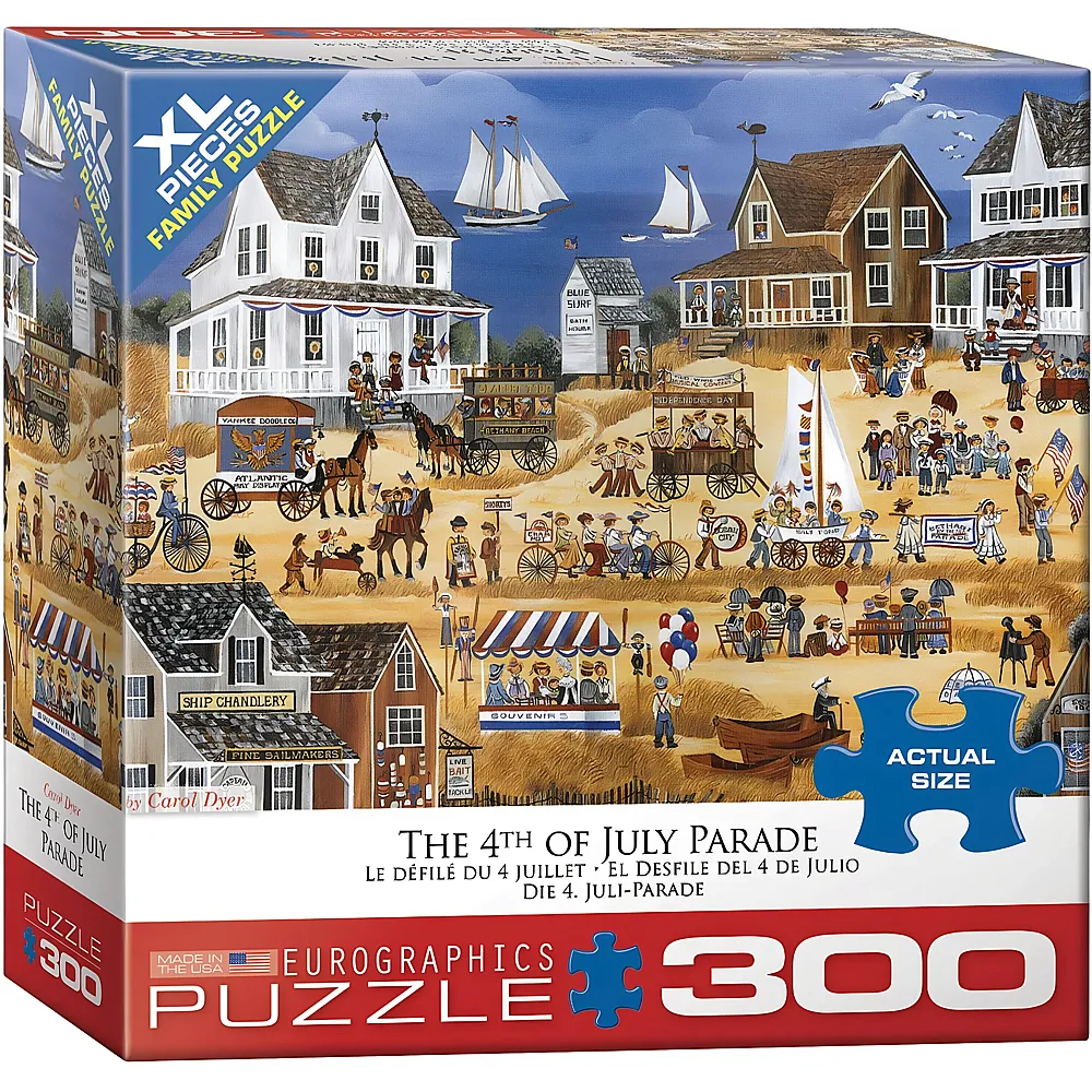 Eurographics Puzzle Die 4. Juli-Parade - 300 Teile - Puzzle 105-300 Teile