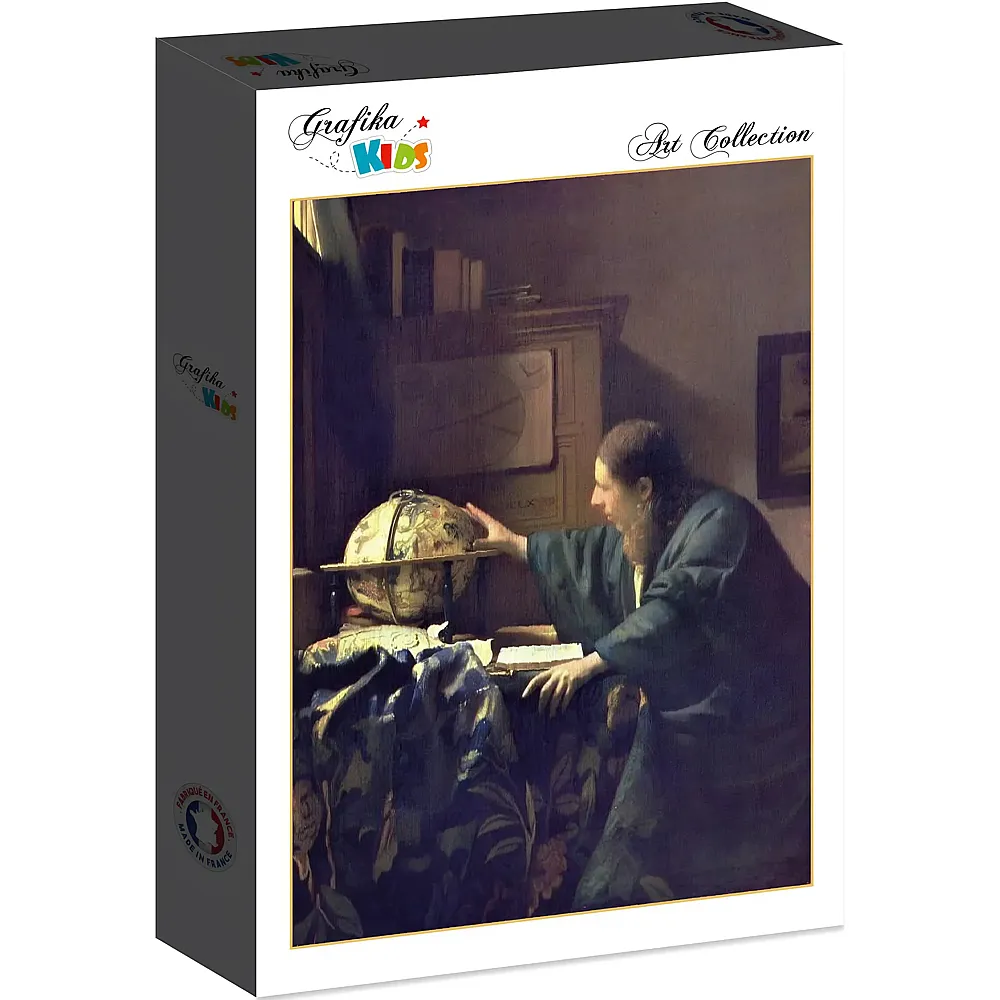 Grafika Puzzle Art Collection Johannes Vermeer Grafika Kids The Astronomer, 1668 - 12 Teile